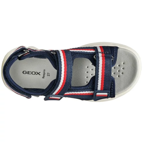 Geox fiú sport szandál – tépőzáras, Respira talppal, kék-piros