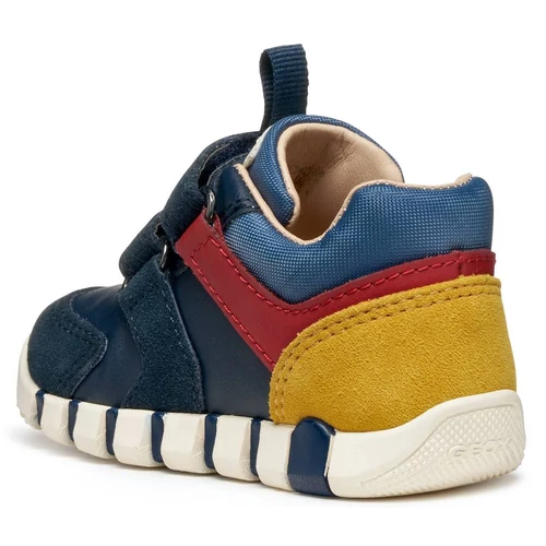 Könnyű "lélegző" Geox Lupidoo kisfiú gyerekcipő, az első lépésekhez