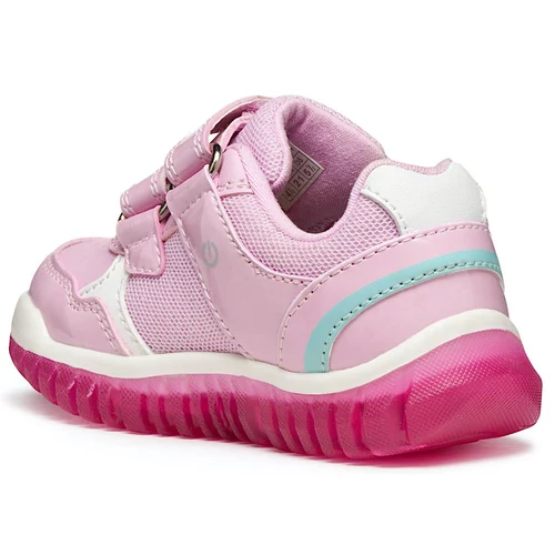 Lightyloo Toddler Girl – világító talpú "lélegző"elsőlépés Geox gyerekcipő, kislányoknak