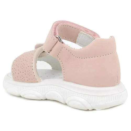 Minőségi, pink-bézs bőr Primigi gyerekszandál