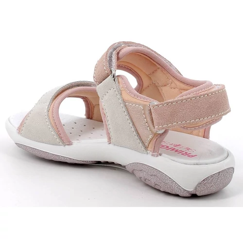 Minőségi, sportos pink-bézs Primigi kislányszandál