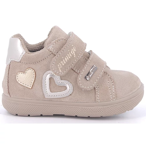 Vízálló, bézs velúrbőr Primigi gyerekcipő, az első lépésekhez