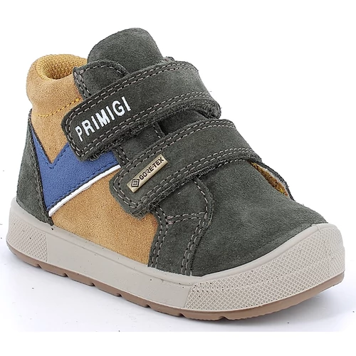 Vízálló, prémium minőségű, zöld-sárga Primigi gyerekcipő