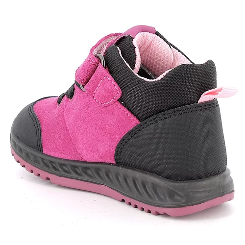 Vízálló, prémium minőségű fuxia velúr Primigi  gyerekcipő