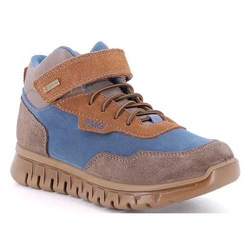 Primigi barna-kék Gore-Tex fiú átmeneti gyerekcipő