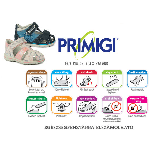 Vízálló, prémium minőségű, bőr Primigi gyerekcipő