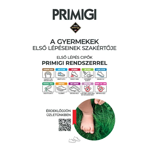 Vízálló, melegen bélelt Primigi gyerekcipő