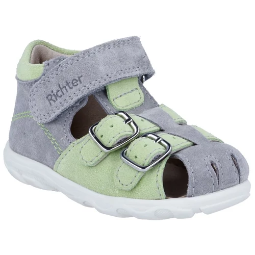 Csatos-tépőzáras, puha velúrbőr Richter gyerekszandál