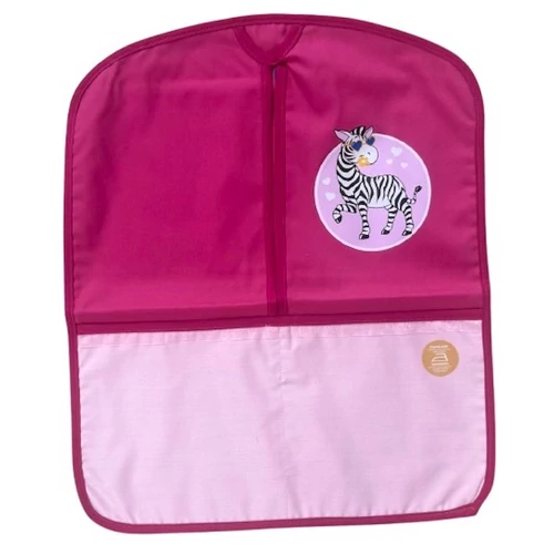 Zebrás óvodai ruhazsák