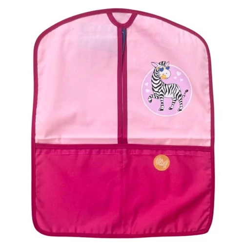 Zebrás óvodai ruhazsák