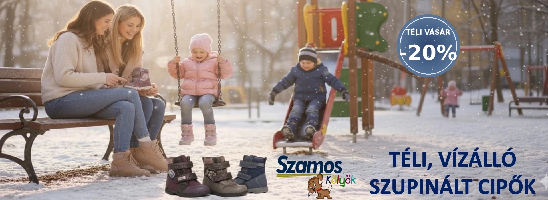 Téli szupinált cipők